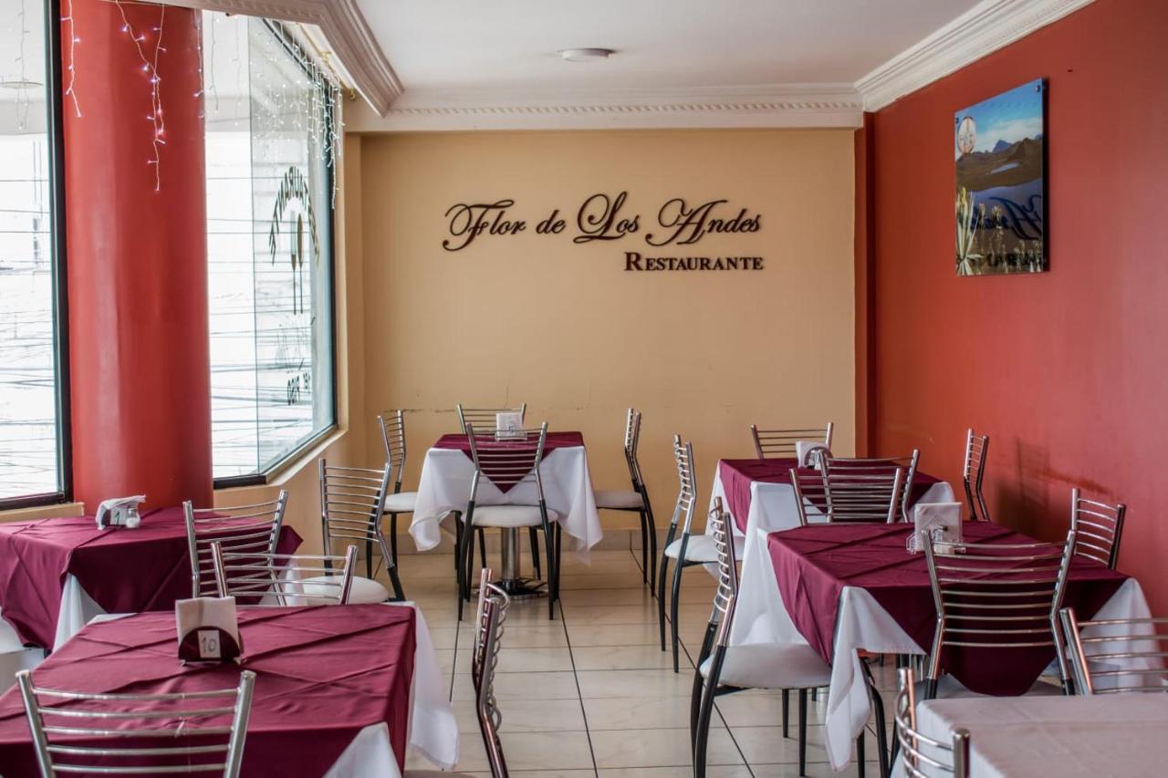 Hotel Flor De Los Andes Tulcán Dış mekan fotoğraf
